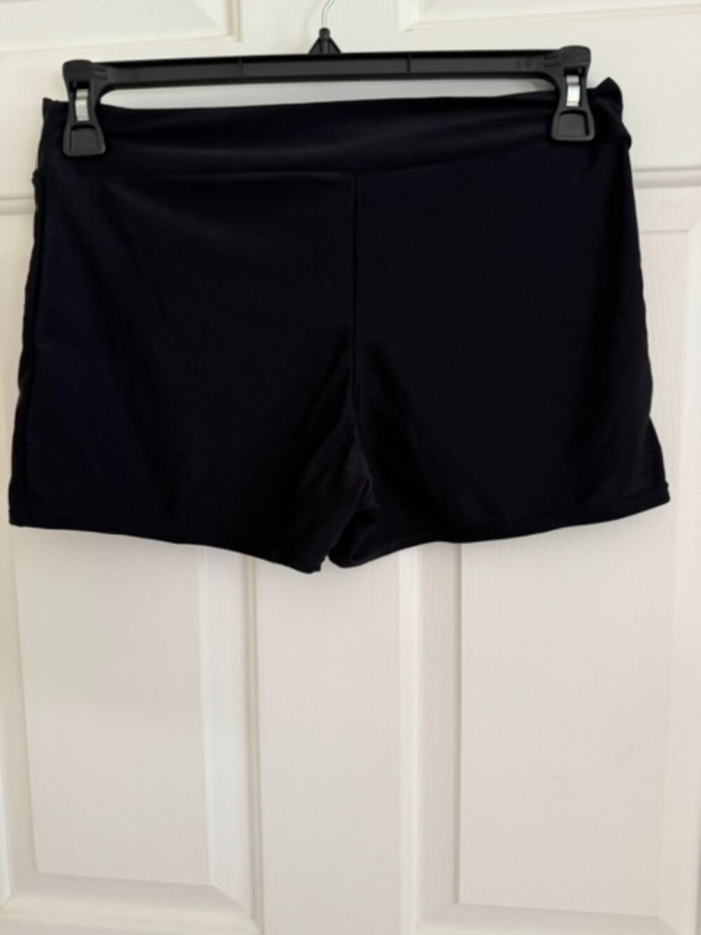 Holipick Black Swim Shorts Boyshort Bikini Bottom EUC Large